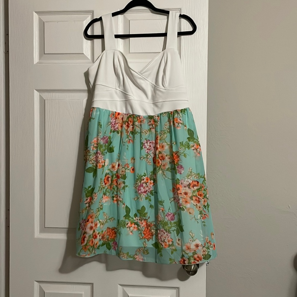 Floral baby doll dress